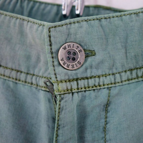 White Sierra Lahaina quick-dry hybrid outdoor shorts Sz L - Picture 2 of 8